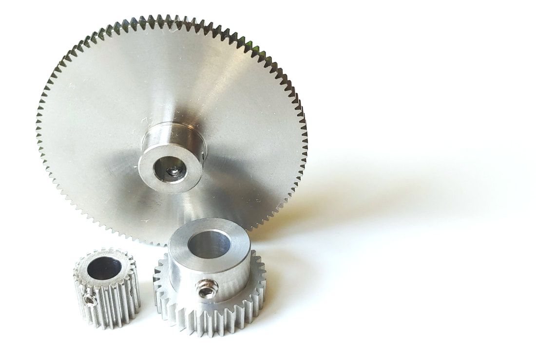 Precision Pin Hub Spur Gears, PIC Design, WM Berg, Allied Devices 